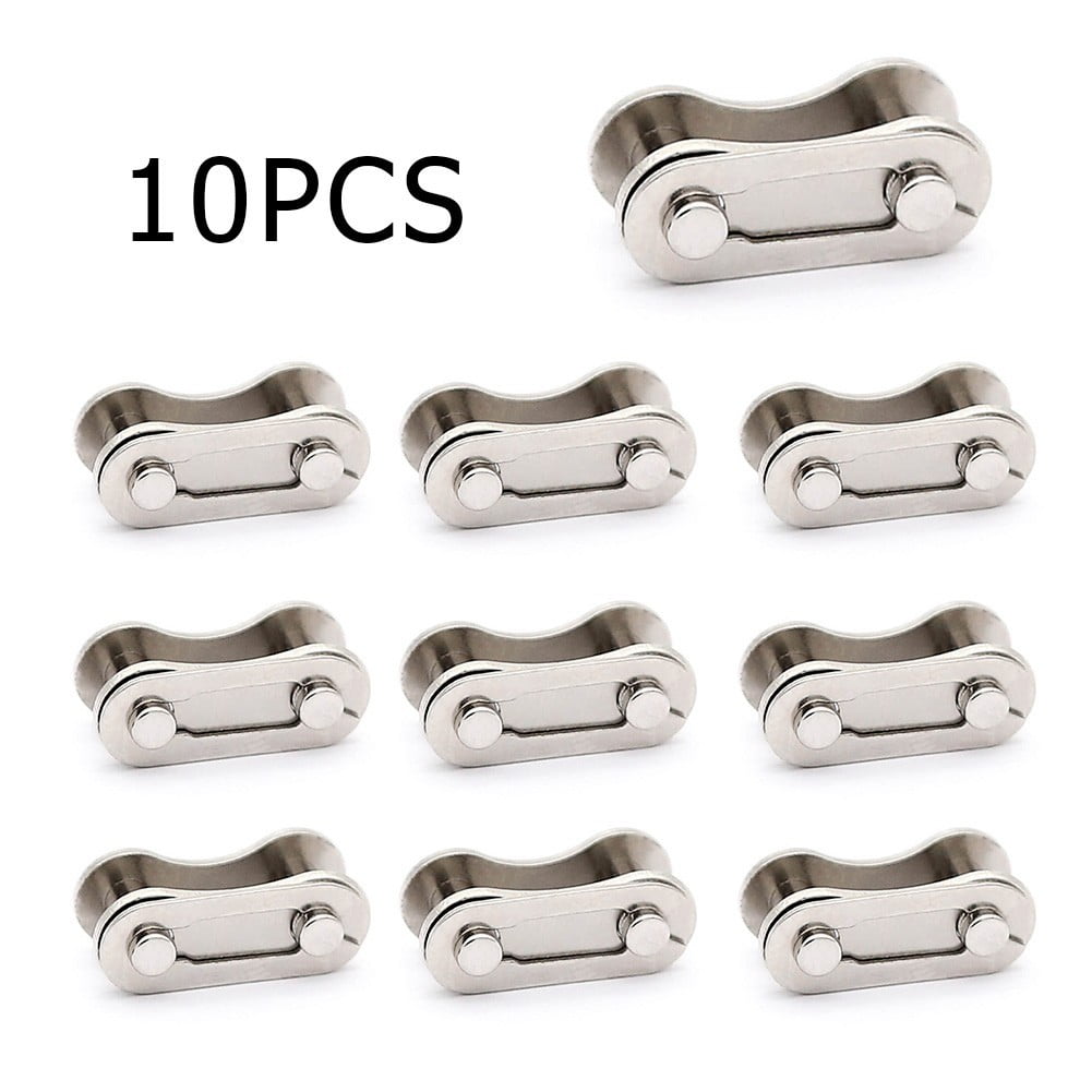 10x Bicycle Bike Single Speed Quick Chain Master Link Connector Repair Set Tools