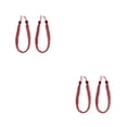 thumbnail image 2 of Inteprter 2X Tie Back cortina vendaje colgante decoración DIY Prop interesante multiusos cocina dormitorio ornamento poliéster exquisito Rojo 2Conjunto, 2 of 6