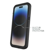Body Glove Tidal Waterproof Phone Case for iPhone 14 Pro - Black/Clear
