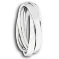 thumbnail image 3 of Womens Triple Interlocking Rolling Ring Silver 316L Stainless Steel Trinity Band Fantasy Forge Jewelry, 3 of 4
