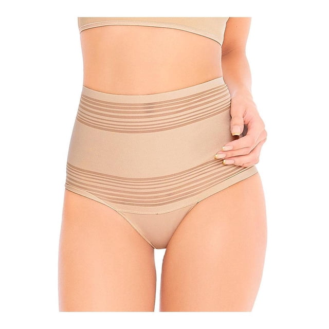 Pantaleta cintura alta Ilusión T M Beige