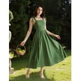 thumbnail image 3 of Vestido tipo corsé Scarlet Darkness Renaissance Fairy Green XL, 3 of 8