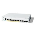 thumbnail image 1 of Cisco Catalyst 1300-8P-E-2G - Switch - L3 - Géré - 8 x 10/100/1000 (PoE+) + 2 x combo Gigabit SFP/RJ-45 - Montable en Rack - PoE+ (60 W), 1 of 2