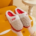 thumbnail image 5 of Bibifish Womens Fuzzy Slippers Fleece Lined Thick Non Slip Sole Slip On Slippers Soft Plush All Day Warm Wear Indoor Outdoor Winter Slippers, 5 of 5