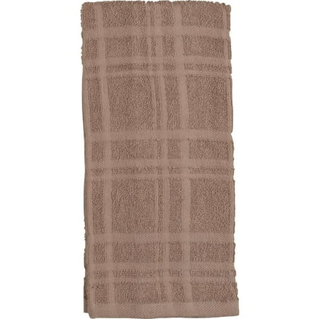 3PK Kay Dee Designs Taupe Solid Terry Kitchen Towel (2-Pack)