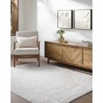 thumbnail image 6 of BoutiqueRugs Ashlyn Contemporary Area Rug - Cream, Light Slate - 5'3" x 7', 6 of 7