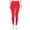 Red, variant on Women Low Waisted Opaque Soft Yoga Waisted Slim Pants Solid Length Pants Plaid Dress Pants for Women Business Casual
