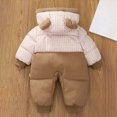 thumbnail image 5 of 18-24 Months Toddler Baby Winter Hooded Snowsuits Romper Cute Jumpsuits Outfits Warm Onsie Outfits Toddler Kids Winter Clothes, 5 of 8