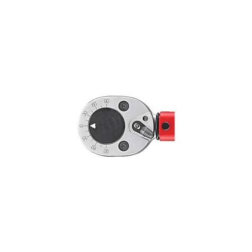 Clé Dynamométrique Avec Jauge D'angle - 5 à 25 Nm - Entraînement 3/8" - Réversible, Précision +/-4% - Pour Serrage Précis Boulons