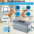thumbnail image 6 of GXCZ Insulin Cooling Box, Refrigerator, Insulin Cooling Box, USB Portable Refrigerator Cooler, Travel Case With Alarm Battery 10200mAh, Suitable For Home Use, 6 of 7