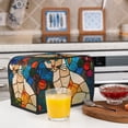 thumbnail image 6 of Lsque Stained Glass Cat Art Print 2 Slice Toaster Cover , Kitchen Appliance Dustproof Protector , Toaster Protector Dustproof Kitchen Appliance Cover, 6 of 7