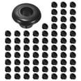 thumbnail image 1 of Uxcell 70-Pack Grommets de Caucho para Barandillas de Cables, Agujero de Perforación de 8mm, Gasket de Anillo Ocular de 6mm ID para Cableado, Cable de Alambre, Automotriz [Negro], 1 of 1