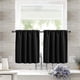 thumbnail image 3 of Kitchen Curtains Blackout Solid Short Window Curtain Rod Pocket Farmhouse Short Window Curtain, 1 Panel, 3 of 5