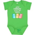 thumbnail image 3 of Inktastic Easter Hangin' with My Peeps Boys or Girls Baby Bodysuit, 3 of 5