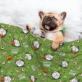 thumbnail image 3 of Naloa Halloween Monster Gnome Dog Blanket, 3 Sizes Cat Blanket for Indoor Cats Large Medium Small Dog Gifts-Small, 3 of 8