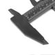 thumbnail image 3 of 150mm High Accuracy Plastic Double Rule Scale Vernier Caliper Measuring Tool 0.5mm(Black), 3 of 5