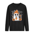thumbnail image 3 of Qingpeng Boys Girls Halloween Graphic Shirt Long Sleeve Crewneck Pullover Top Cute Holiday Tee Wear, 3 of 3