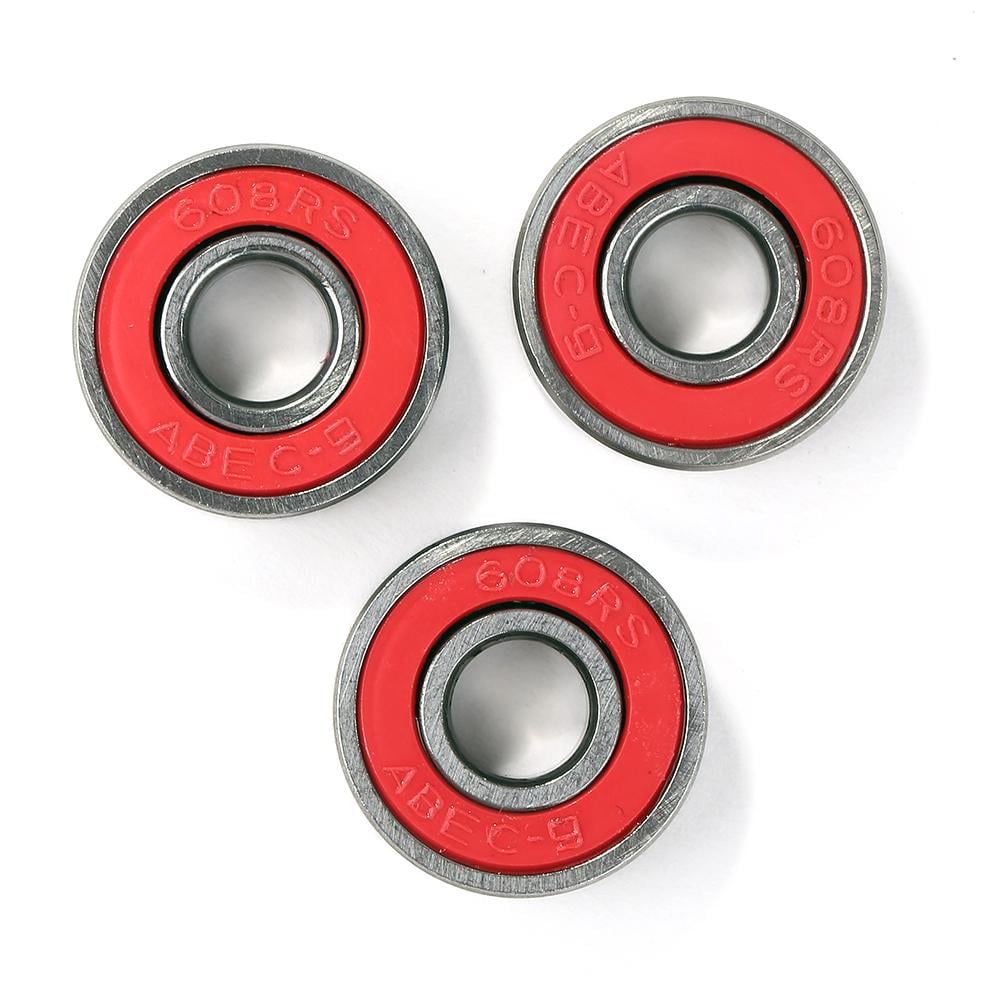 Details about   10pcs 608rszz Strong Load Capacity Bearing Groove Pulley Wheel for Skating Shoes 