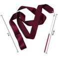 thumbnail image 2 of 24 Pieces Dance Ribbons Streamers Rhythmic Gymnastics Ribbon Wands Artistic Dancing, Baton Twirling, 24 Colors, 2 of 7