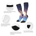 thumbnail image 5 of Vsdgher Dreamy Forest Elf Print Thigh High Socks Extra Long Stretchy Sock Women Over Knee High Opaque Stocking Daily Wear, 5 of 5