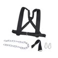 thumbnail image 4 of Arnés Sled Acolchado Correa Ajustable de Tracción Cinturón de Entrenamiento Atlético Arnés para Ejercicios de Fuerza con Material Eva Adecuado para de, 4 of 8