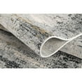 thumbnail image 4 of 5â€™ x 8â€™ Gray Mod Distressed Strokes Area Rug, 4 of 7