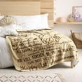 thumbnail image 3 of LHSHID 1st Anniversary Romantic Gifts for Him Her 1 Year Anniversary Valentines Gifts for Boyfriend Girlfriend One Year Paper Anniversary Blanket Gifts Ideas for Wife Husband Couple 50"x60", 3 of 7