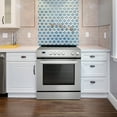 thumbnail image 3 of Cosmo 30 in. Stellar Collection 4.9 cu. ft. Electric Range with 4 Burner Glass Cooktop and Convection Oven in Stainless Steel, 3 of 15