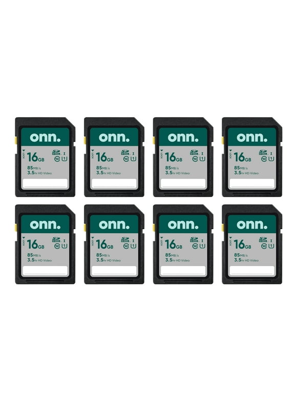 onn. SD Cards in Memory Cards
