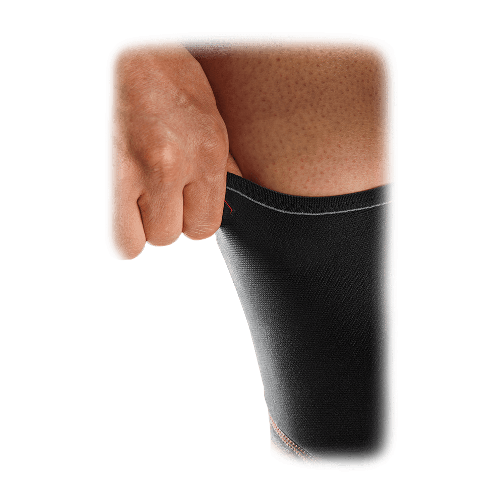 McDavid Neoprene Compression Knee Support Brace, Black, Large