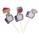 thumbnail image 4 of 10pcs Wedding Party Thumb ''Like'' Hand Held Signs, 4 of 9