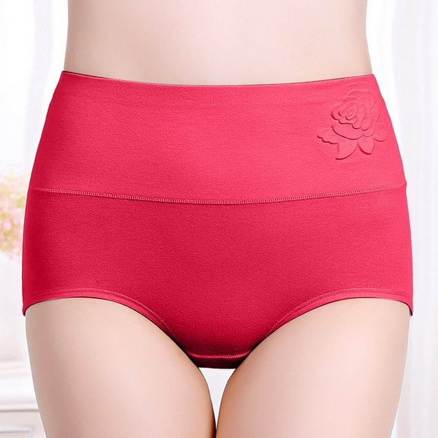 Culottes Post-Partum Taille Haute pour Femmes, Couvrance Complète, Culottes Douces et Confortables, Culottes à Contrôle Ferme pour Femmes, sous-Vêtements après l'Accouchement pour Femmes, sous-Vêtements pour Adolescentes, Robe, Culottes Télécommandées pour Femmes, Plaisir