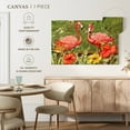 thumbnail image 4 of Elephant Stock Tropical Flamingo Wall Art - Horizontal Canvas Wall Art - Living Room Wall Decor - Animal Canvas - Green And Pink Decor By Paul Brent - 51" x 34", 4 of 4