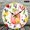 12x12in, variant on BCIIG Berry Lemon Soda Jar Doodle Pattern No AA Battery Lncluded, Battery Operated (AA Not Included) Wall hanging decor, Lobby Corridor Dining Room Bedroom Office Classroom