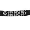 thumbnail image 4 of Uxcell SPZ630 Drive V Belt, Pitch Length 630mm, Industrial Power Rubber Transmission Belt, 4 of 4