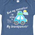 thumbnail image 4 of Inktastic Book My Reservation I'm Going to My Grandparents' Boys or Girls Baby Bodysuit, 4 of 5
