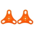 thumbnail image 1 of Miangastore Cup Sealer Machine Spare Part 2 Pcs Three-Leaf Design for Business Owners and Operators Orange, 1 of 8