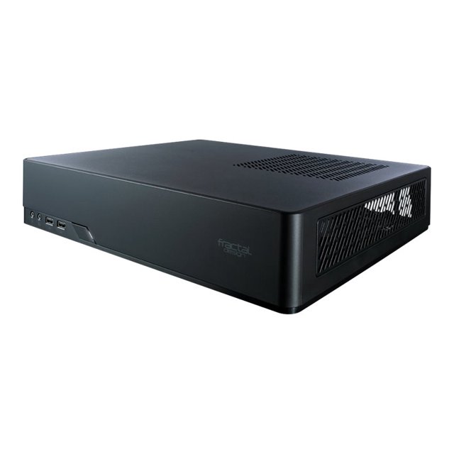 Fractal Design Node 202 - Compact chassis - mini ITX - no power supply (SFX12V) - black - USB/Audio