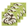 thumbnail image 2 of BZSMCE Towel Cotton Face Towel Soft Hand Towels Fashion Panda Stack Pattern, 2 of 9