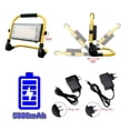 thumbnail image 3 of Portable Spotlight 50W LED Outdoor Lighting Floodlight 5000mAh Emergency Rechargeable Camping Lamp 4Modes Warning Flood Light, 3 of 7