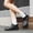 Black, variant on Women's Slip On Breathable Walking Shoes, Low Cut Soft Sole Waterproof Short Rain Boots Design with Cushion Comfort, Sneakers for Daily Leisure Gift