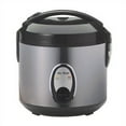 thumbnail image 2 of Sunpentown 10-Cup Electric Rice Cooker, Black & Silver- One-Touch Operation, Automatic Keep Warm, 2 of 2