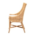 thumbnail image 4 of Bali & pari Bella Rattan BOHO Dining Chair, Natural Brown, 4 of 10