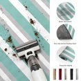 thumbnail image 5 of Large Area Rugs 5'x8', Aqua Grey Stripe Carpet Runner Indoor Outdoor Rugs Home Decor Aesthetic, Minimalist Farmhouse Striped Non Slip Mats Washable Accent Rug for Living Room Bedroom, 5 of 8
