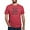 Heather Red, variant on CafePress - Practiced Distancing Men's Deluxe T Shirt - Mens Tri-blend T-Shirt