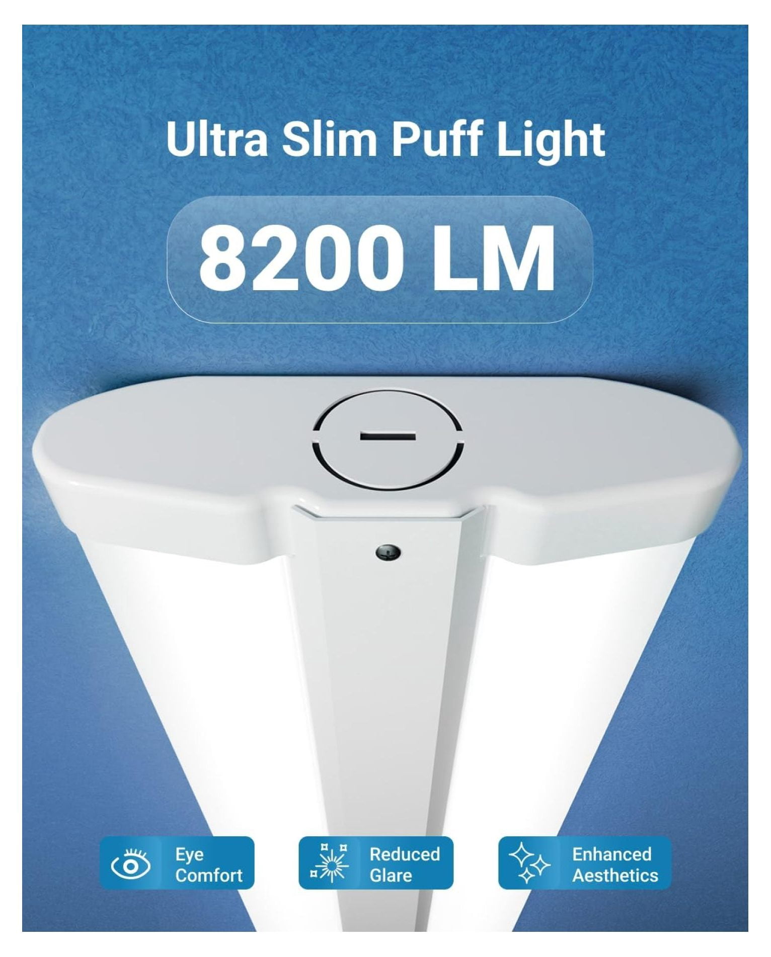 Sunco 4ft LED Shop Light, Hardwired Garage Lights for Workshop, , 8200 Lumens, Surface Mount, Selectable Features, 50W/60W/70W, 3000K/4000K/5000K ETL 2 Pack