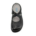 thumbnail image 2 of Women's Mary Jane Clogs and Mules Leather Shoes With Arch Support Black Floral Size 10.5 M US, 2 of 9