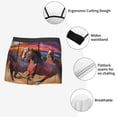thumbnail image 3 of KLL a herd of horses Men's Cotton Boxer Briefs Underwear-Large, 3 of 5