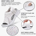 thumbnail image 4 of Women Walking Sandals Arch Support Orthotic Comfortable Plantar Fasciitis Non-slip Casual Open Toe Sport Sandals for Athletic Summer Beach, 4 of 6