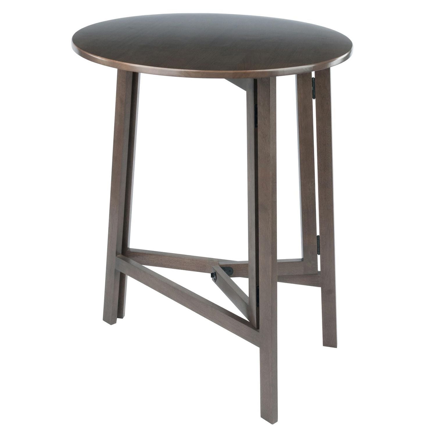 Winsome Torrence High Round Table, Oyster Gray